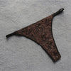 Image of Voplidia Summer Panties Underwear Women Plus Size Sexy Lingerie Panty Thongs and G String Tanga T-back Seamless String PM019