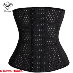 Black/Beige Fitness Fat Burning Girdle Belt Sexy Women Body Waist Trainer Shapers Underbust Belt Corset Faja Shapewear  (11)