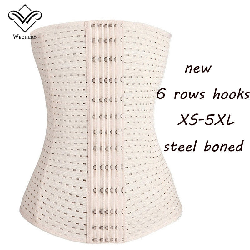 Black/Beige Fitness Fat Burning Girdle Belt Sexy Women Body Waist Trainer Shapers Underbust Belt Corset Faja Shapewear  (11)