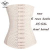 Image of Black/Beige Fitness Fat Burning Girdle Belt Sexy Women Body Waist Trainer Shapers Underbust Belt Corset Faja Shapewear  (11)