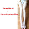 Image of White Wedding Dress Bridal Transparent Romantic Nightgown Exotic Apparel Sexy Costume Selebritee Sexy Lingerie Hot Lace BabyDoll
