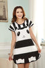 Image of Wholesale 20 Style Free Shipping Summer Women Cartoon Sleepwear Leisure Short Sleeve Nightgowns Printing clothes Nightdress S6