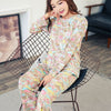 Image of Wholesale Pajamas Sets Spring Autumn 22 Style Thin Carton Generation Women Long Sleepwear Suit Home Women Gift Female Sleepwear