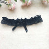 Image of Wholesale Women Girl Princess Cosplay Wedding Party Bridal Lace Floral Blue Leg Ring Loop Stocking Garter Belt