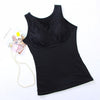 Image of Winter Autumn Warm Thermal Underwear Tops Female Deep V Neck Thicken Warm Tank Tops Women's Camisoles & Tanks
