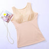 Image of Winter Autumn Warm Thermal Underwear Tops Female Deep V Neck Thicken Warm Tank Tops Women's Camisoles & Tanks