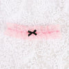 Image of Women Bow Leg Ring Sexy Lingerie Lace Floral Garter Belt Bowknot Leg Loop Wedding Garters Bridal Cosplay Fashion Stocking