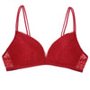 Image of Women Bra Sexy Lace Bralette Floral Wireless Bra Female Underwear A B Cup Sexy Lingerie Soft Solid Color Bras 32-38 Brassiere