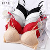 Image of Women Bra Sexy Lace Bralette Floral Wireless Bra Female Underwear A B Cup Sexy Lingerie Soft Solid Color Bras 32-38 Brassiere