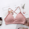 Image of Women Bra Thin Seamless Wire Free Bralette Backless Seamless Bras For Women Sexy Underwear Sexy Push Up Bra Women intimates