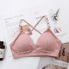 Image of Women Bra Thin Seamless Wire Free Bralette Backless Seamless Bras For Women Sexy Underwear