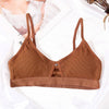 Image of Women Bralette Hollow Out Bra Wireless Lingerie Fitness Bras For Women Cotton Crop Tops Girl Brassiere Soft Seamless Underwear