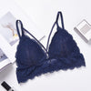 Image of Women Bralette Seamless Lace Girl Women Padded Wire Free Bra Wireless Thin Underwear Sexy Lingerie Soft Bras For Women