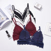 Image of Women Bralette Seamless Lace Girl Women Padded Wire Free Bra Wireless Thin Underwear Sexy Lingerie Soft Bras For Women