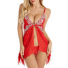 Image of Women Clothes Healthy Women Sleepwear Sleevless Lace Home Dress Sexy Nightgown Fashion Female Nightdress + Thong Ladies Homewear