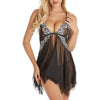 Image of Women Clothes Healthy Women Sleepwear Sleevless Lace Home Dress Sexy Nightgown Fashion Female Nightdress + Thong Ladies Homewear