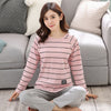 Image of Women Clothes for Autumn winter Pajamas Sets O-Neck Sleepwear Lovely Rabbit Pijamas Mujer Long Sleeve Cotton Sexy Pyjamas Female