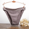 Image of Women Cotton Panties Sexy Low Waist Underwear Panties for Female Lingerie Underpants Hollow Heart Embossed Briefs Solid Color