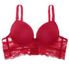 Image of Women Fashion Lace Bra Patchwork Bralette Push Up Bra Cotton Seamless Intimates Female Bra Tops Lingerie For Lady Plus Size 2019