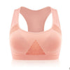 Image of Women Female Dry Quick Push Up Natural Color Sports Bra Tank Tops Yoga Shirt with Padding For Running Fitness Gym Bras
