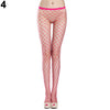 Image of Women Fishnet Stockings Hollow Sexy Pantyhose Design Thin Slim Fishnet Women Tights Stocking Elastic Panty