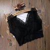 Image of Women Flower Tank Top Bra Sexy Lace Floral Cami Bralette Crochet Vest Crop Top