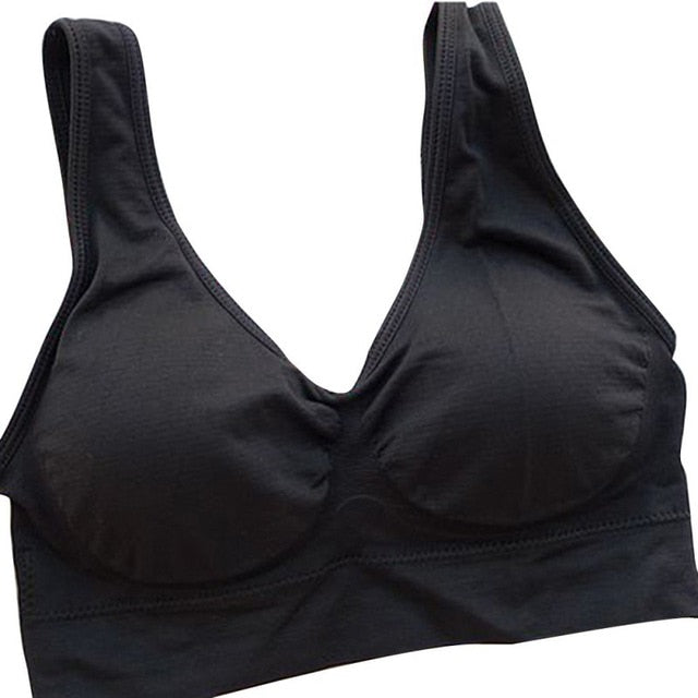 Women High-quality Fitness Yoga Sports Bra For Running Gym  Shake proof Underwear Seamless Fitness Top Bras Sleep Bra