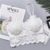 Image of Women Lace Floral Bralette Bra Sexy Lingerie Lace Bra Crop Tops Camis Female Top NS