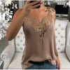 Image of Women Lace Vest Fashion Camisole Sleeveless T-Shirt Underwear Tank Tops Lady Comfortable Casual Women Summer Intimates Tank Tops
