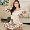 Image of Women Mickey Pajamas Set Cartoon Minnie Girl Sleepwear Pijama Long Women Pyjamas Suit Female Clothing Set 2019 Nightwear
