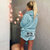 Image of Women Pajamas Set Autumn Winter Warm Pyjamas Women Fleece Pijamas Women Sexy Lingerie Cat Pyjama Femme Sleepwear Sexy Nightwear
