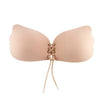 Image of Women Self Adhesive Strapless Bandage Backless Solid Bra Stick Gel Silicone Push Up Women's Underwear Invisible Bra