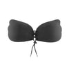 Image of Women Self Adhesive Strapless Bandage Backless Solid Bra Stick Gel Silicone Push Up Women's Underwear Invisible Bra