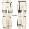 Image of Women Sexy Leg Harness Garter Belt Elastic Cage Hollow Leg Gothic Suspender Strap Underwear Leg Strap Garte