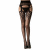 Image of Women Sexy Lingerie Hot Erotic Style Pantyhose Mesh Fishnet Open Pantyhose Lace Babydoll Stockings Thigh Sheer Tights Pantyhose
