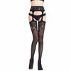 Image of Women Sexy Lingerie Hot Erotic Style Pantyhose Mesh Fishnet Open Pantyhose Lace Babydoll Stockings Thigh Sheer Tights Pantyhose