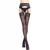Image of Women Sexy Lingerie Hot Erotic Style Pantyhose Mesh Fishnet Open Pantyhose Lace Babydoll Stockings Thigh Sheer Tights Pantyhose