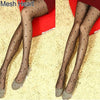 Image of Women Sexy Star Crochet Tights Fishnet Mesh Pantyhose Summer Footed Ultrathin Stockings-style Thin Hosiery Tights rajstopy