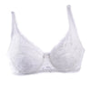 Image of Women Sexy Underwear Brand Lace Minimizer Padded Lace Sheer Push Up Bra 34 Cup