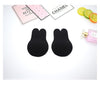 Image of Women Silicone Self-Adhesive Sticky Bra Strapless Push Up Seamless Invisible Bra Sexy Rabbit Ears Underwear For Wedding Dropship