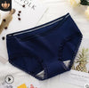 Image of Women Soft Briefs Sexy Lingerie High Quality Women's Panties Underwear Cotton sexy Mid waist Solid Color Breathable Briefs 2019