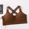 Image of Women Yoga Sport Bra Women Shockproof Sexy Back Sports Bras Breathable Athletic Fitness Running Gym Vest Tops Sportswear Bras