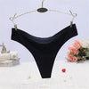 Image of Women ruffles Underwear Invisible Seamless T Panties G-String Female Sexy Thongs Intimates Lingerie Ladies Briefs 1pcs sf2051