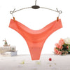 Image of Women ruffles Underwear Invisible Seamless T Panties G-String Female Sexy Thongs Intimates Lingerie Ladies Briefs 1pcs sf2051