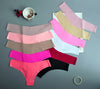 Image of Women ruffles Underwear Invisible Seamless T Panties G-String Female Sexy Thongs Intimates Lingerie Ladies Briefs 1pcs sf2051
