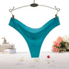 Image of Women ruffles Underwear Invisible Seamless T Panties G-String Female Sexy Thongs Intimates Lingerie Ladies Briefs 1pcs sf2051