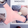 Image of Women ruffles Underwear Invisible Seamless T Panties G-String Female Sexy Thongs Intimates Lingerie Ladies Briefs 1pcs sf2051