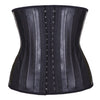 Image of Burvogue Underbust Steampunk Corset Waist Control Gothic Corsets Cincher with Curved Hem Bustiers Embroidery Short Waist Trainer  (8)