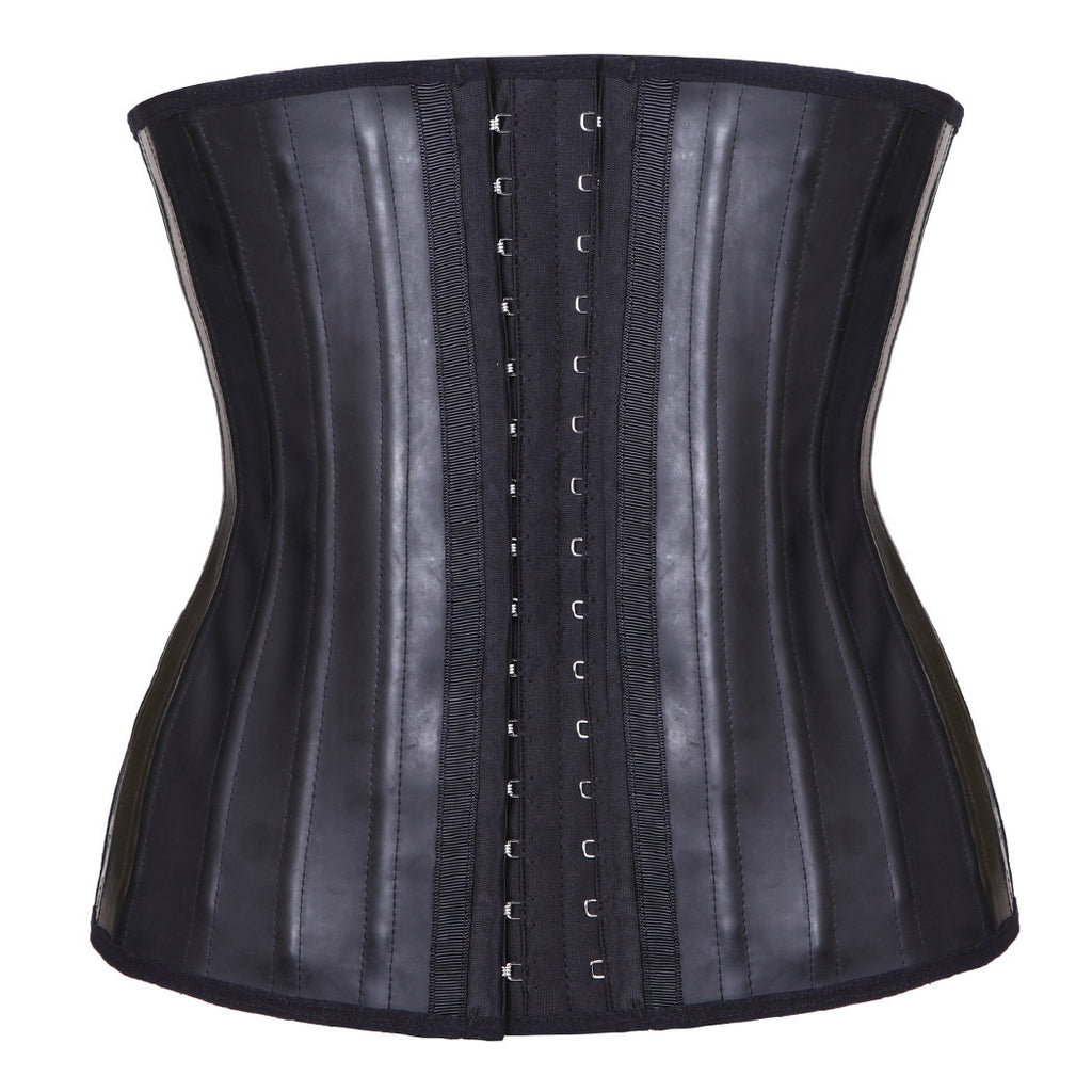 Burvogue Underbust Steampunk Corset Waist Control Gothic Corsets Cincher with Curved Hem Bustiers Embroidery Short Waist Trainer  (8)