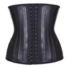 Image of Women's 25 Steel Boned Latex Waist Train Corset Underbust Corsets and Bustiers Body Shaper PlusSize 5XL Harness Bustier Corselet